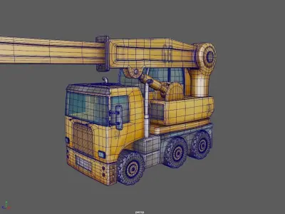 TOON Crane 3D model