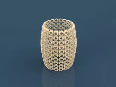 Artistic Lampshade 3 Free 3D print model