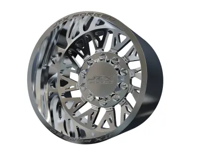 JTX REAR GAME DUALLY WHEEL 3D MODEL 3D print model