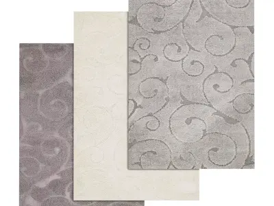 Rug Set 1845 3D model