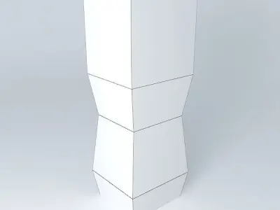 vase glass Free 3D model