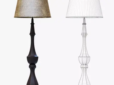 Arteriors Ellington Floor Lamp 3D model