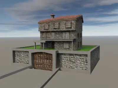 Cartoon Fantasy 3 3D model
