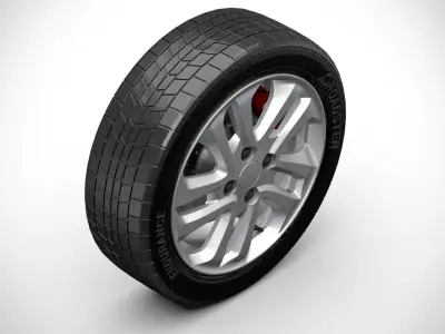 Wheel v13 3D model