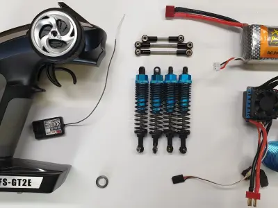 Hot Rod - RC car 3D print model