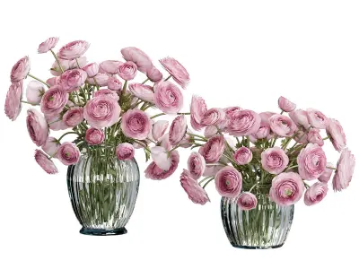 Flower In Vase   37 3D model