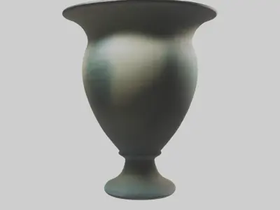 Large statement vase model Low-poly 3D model