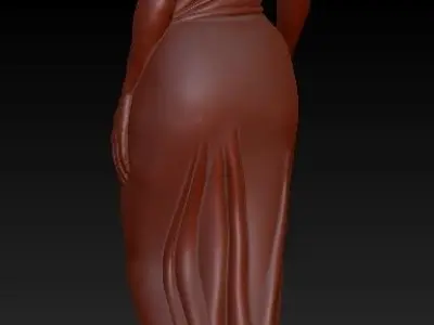 Model at Fashion show 3d Print model 3D print model