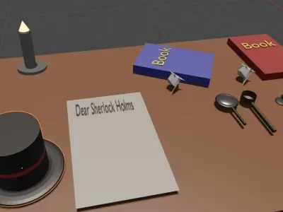 Sherlock Holms Industry Low Poly Asset Pack Free 3D model