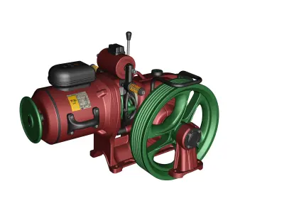 Elevator Motor 3D model