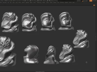 Modern Abstract Decorative sculpture 3d print model 118 3D print model