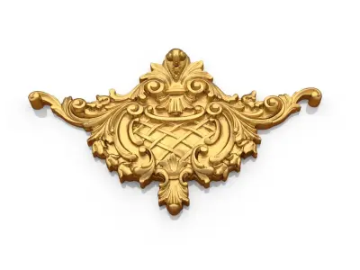 Classic decor ornament 89 3D model