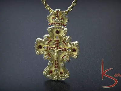 big cross  3D model