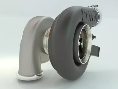 Garrett Turbo Charger  3D model