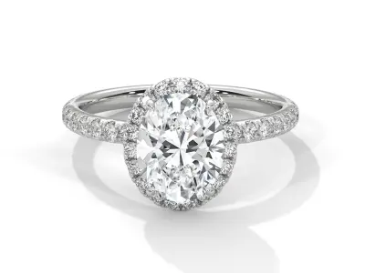 solitaire ring with detail images and 360 render videos 71 3D print model