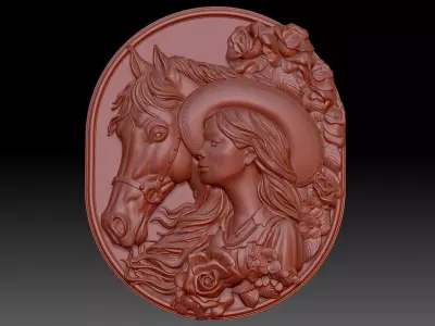 Horse 3D print model 8