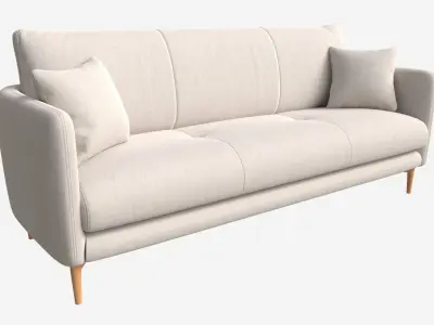 Sofa Large Ercol Aosta 3D model