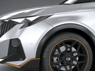 GAC GS3 2023 R Style 3D model