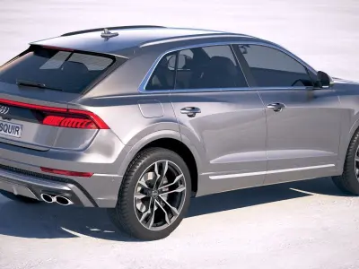 Audi SQ8 2019 3D model