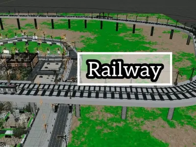 RK City Generator 3D model