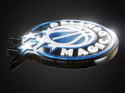 Orlando Magic logo - Cinematic - 3D print 3D model