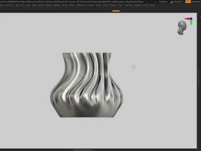 vase 3d print 734  3D print model
