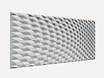MODEL-WALL 020 3D model