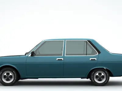 Fiat 131 1975 3D model