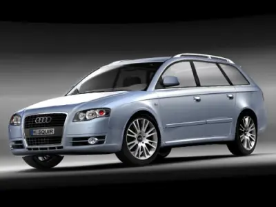 Audi A4 2005 Avant 3D model