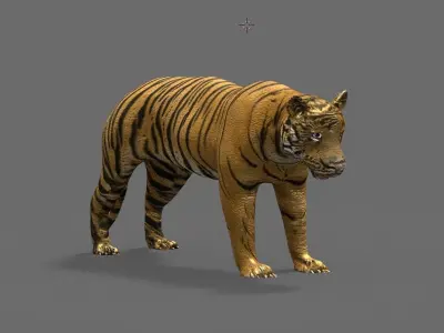 tiger 3D model buy