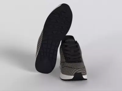 Skechers Uno - Stand on Air womens Sneaker Low-poly 3D model