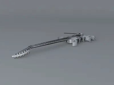 Creepie Crawlie guitar Free 3D model