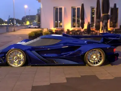 Apollo Intensa Emozione Low-poly 3D model