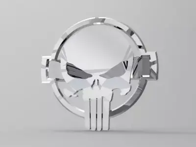 Logo front for nissan auto 3D print model