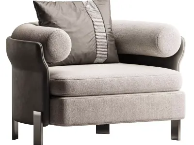  Mattia Armchair 3D model