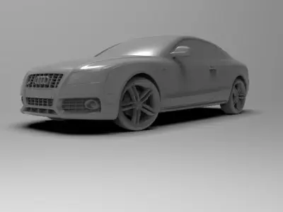 Audi Rs5 3D Model 3D model