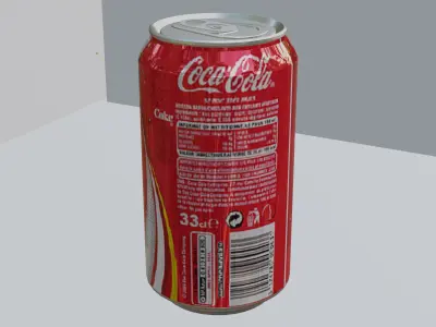 Coke Can 3D model