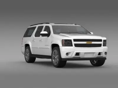 Chevrolet Suburban LTZ 2011 3D model