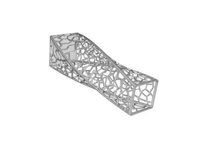 Voronoi vase 3D print model