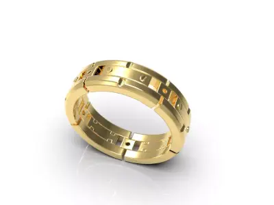 Ring 006 3d Model 3D print model