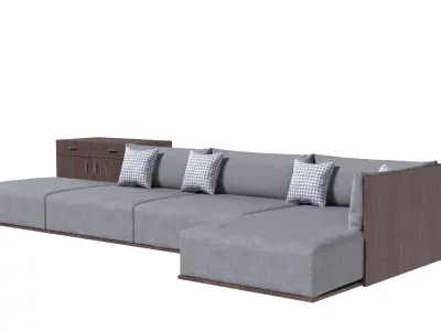 Modern Sofa Free 3D model purchase