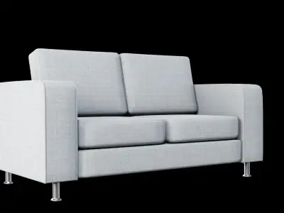 Indivi Modern Two Seater Sofa 3D model