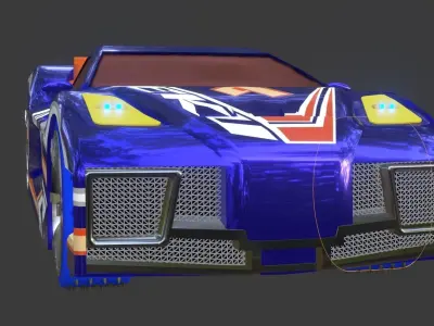 Hotwheels Reverb 3D model