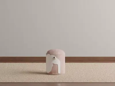 Elephant Stool 3D model