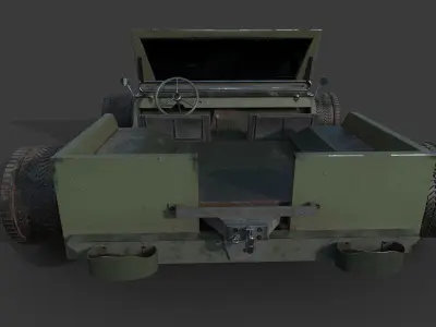 modified jeep 3D model