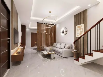 Scene D5 Interior design and 3d Interior model 3D model