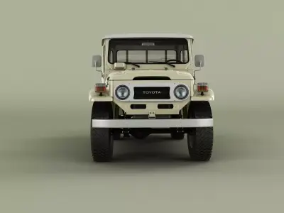 Toyota Land Cruiser FJ45 Pickup 3D model