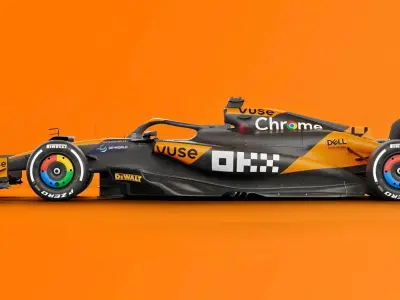 F1 McLaren MCL38 3D model
