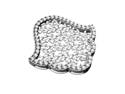 Khamssa amulet model 2024-001 3D print model