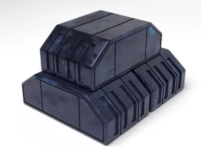 Imperial Hangar Crate 1-6 scale Hottoys  Free 3D print model